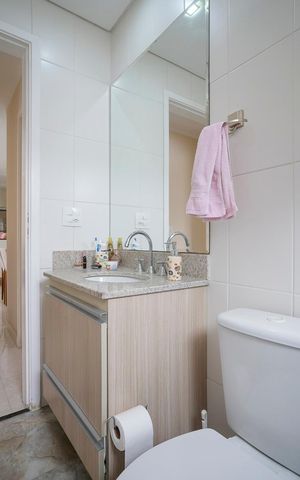 Apartamento à venda com 82m², 3 quartos e 2 vagasBanheiro
