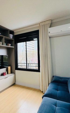 Apartamento para alugar com 43m², 1 quarto e 1 vaga Apartamento para alugar com 43m², 1 quarto e 1 vagaSala