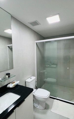 Apartamento para alugar com 43m², 1 quarto e 1 vaga Apartamento para alugar com 43m², 1 quarto e 1 vagaBanheiro