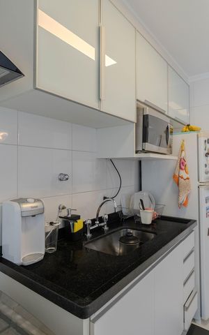 Apartamento à venda com 55m², 2 quartos e 2 vagas Apartamento à venda com 55m², 2 quartos e 2 vagasCozinha