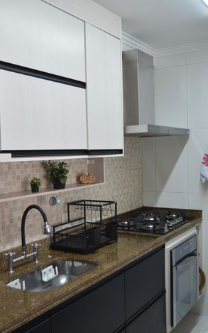 Apartamento à venda com 100m², 3 quartos e 2 vagasCozinha