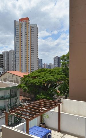 Apartamento à venda com 100m², 3 quartos e 2 vagasVista do Quarto 1