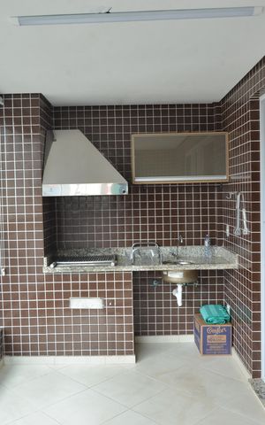Apartamento à venda com 100m², 3 quartos e 2 vagasVaranda gourmet