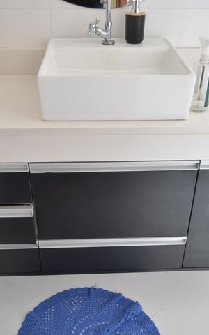 Apartamento à venda com 100m², 3 quartos e 2 vagasBanheiro da Suíte