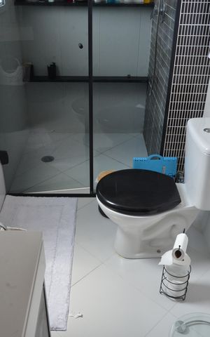 Apartamento à venda com 100m², 3 quartos e 2 vagasBanheiro da Suíte