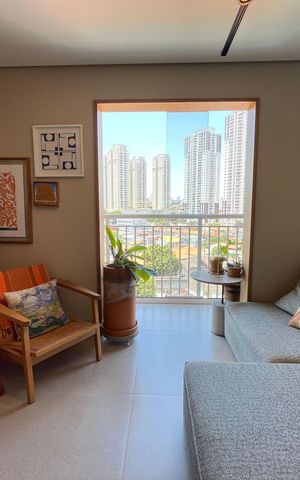 Apartamento à venda com 37m², 1 quarto e sem vaga Apartamento à venda com 37m², 1 quarto e sem vagaSala