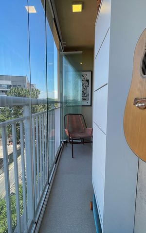 Apartamento à venda com 37m², 1 quarto e sem vaga Apartamento à venda com 37m², 1 quarto e sem vagaVaranda