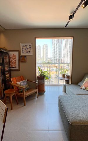 Apartamento à venda com 37m², 1 quarto e sem vaga Apartamento à venda com 37m², 1 quarto e sem vagaSala