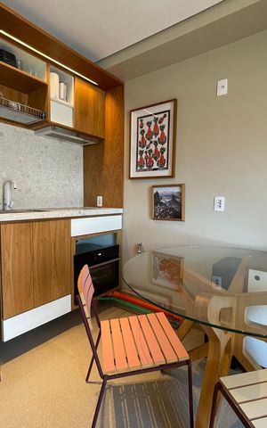 Apartamento à venda com 37m², 1 quarto e sem vaga Apartamento à venda com 37m², 1 quarto e sem vagaCozinha