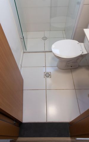 Apartamento para alugar com 46m², 2 quartos e 1 vaga Apartamento para alugar com 46m², 2 quartos e 1 vagaBanheiro Social