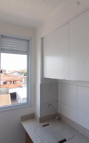 Apartamento para alugar com 46m², 2 quartos e 1 vaga Apartamento para alugar com 46m², 2 quartos e 1 vagaÁrea de Serviço