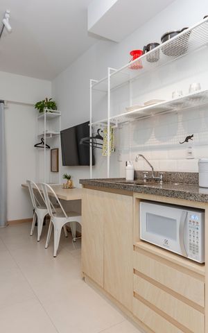 Studio para alugar com 25m², 1 quarto e sem vaga Studio para alugar com 25m², 1 quarto e sem vagaStudio