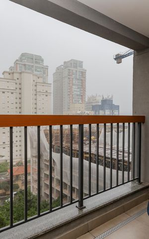 Studio para alugar com 25m², 1 quarto e sem vaga Studio para alugar com 25m², 1 quarto e sem vagaVaranda