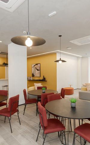 Studio para alugar com 25m², 1 quarto e sem vaga Studio para alugar com 25m², 1 quarto e sem vagaSalão de Festas