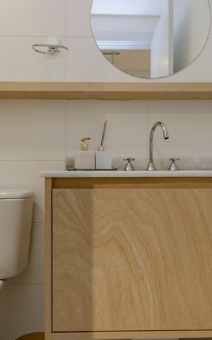 Studio para alugar com 25m², 1 quarto e sem vaga Studio para alugar com 25m², 1 quarto e sem vagaBanheiro