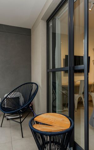 Studio para alugar com 25m², 1 quarto e sem vaga Studio para alugar com 25m², 1 quarto e sem vagaVaranda