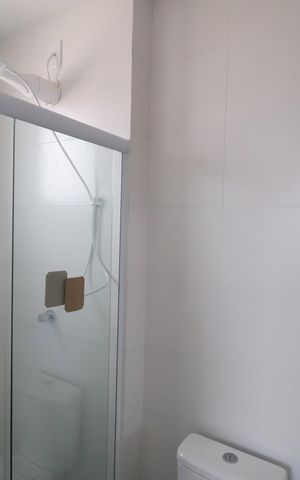 Apartamento para alugar com 59m², 2 quartos e 1 vagaBanheiro do Quarto 1