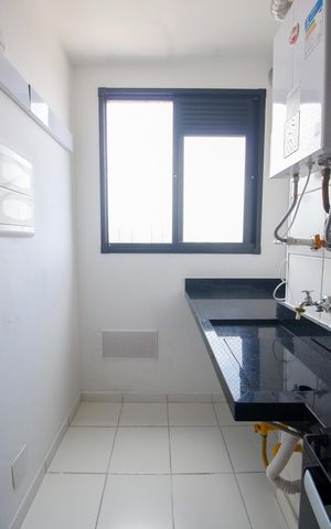 Apartamento à venda com 42m², 2 quartos e 1 vagaÁrea de Serviço