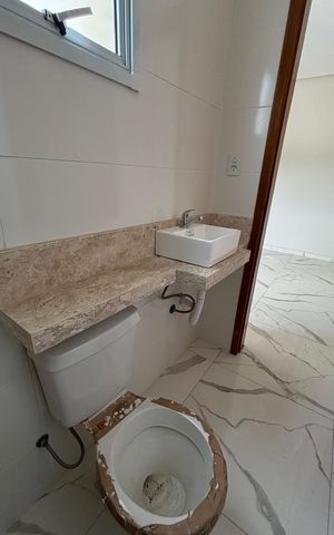 Apartamento para alugar com 78m², 2 quartos e 1 vaga Apartamento para alugar com 78m², 2 quartos e 1 vagaBanheiro da Suíte