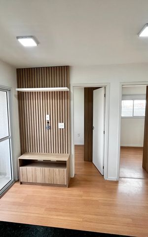 Apartamento à venda com 37m², 2 quartos e sem vagaSala/Cozinha