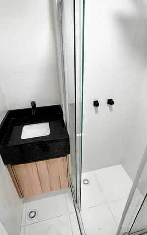 Apartamento à venda com 37m², 2 quartos e sem vagaBanheiro