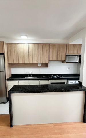 Apartamento à venda com 37m², 2 quartos e sem vagaSala/Cozinha