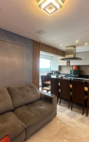 Apartamento à venda com 50m², 1 quarto e 1 vaga Apartamento à venda com 50m², 1 quarto e 1 vagaSala