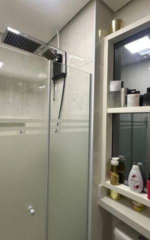 Apartamento à venda com 50m², 1 quarto e 1 vaga Apartamento à venda com 50m², 1 quarto e 1 vagaBanheiro
