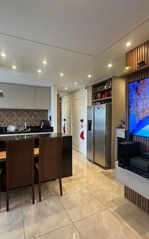 Apartamento à venda com 50m², 1 quarto e 1 vaga Apartamento à venda com 50m², 1 quarto e 1 vagaSala