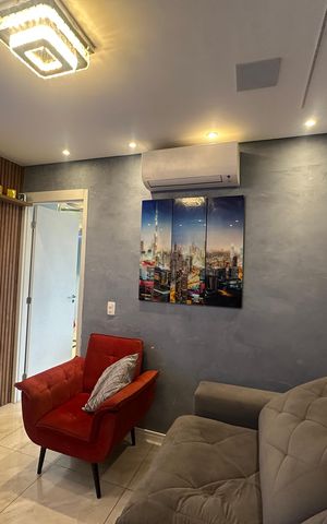 Apartamento à venda com 50m², 1 quarto e 1 vaga Apartamento à venda com 50m², 1 quarto e 1 vagaSala
