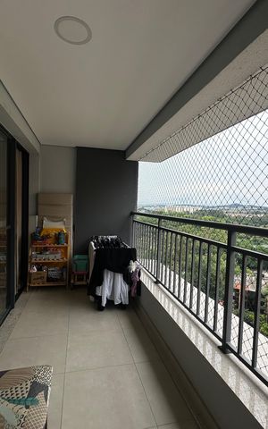 Apartamento à venda com 89m², 3 quartos e 2 vagasVaranda