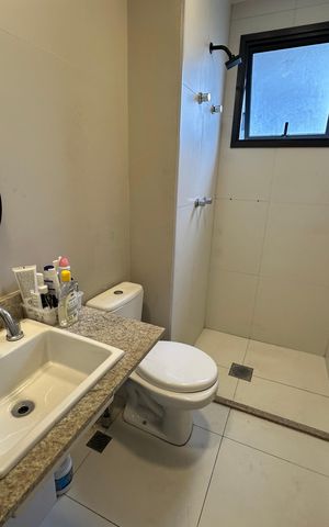 Apartamento à venda com 89m², 3 quartos e 2 vagasBanheiro da Suíte
