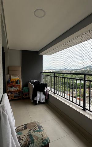 Apartamento à venda com 89m², 3 quartos e 2 vagasVaranda
