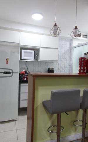 Apartamento à venda com 48m², 2 quartos e sem vagaCozinha