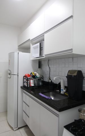 Apartamento à venda com 48m², 2 quartos e sem vagaCozinha