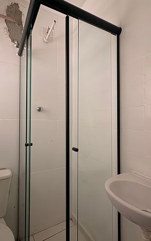 Studio para alugar com 22m², 1 quarto e sem vaga Studio para alugar com 22m², 1 quarto e sem vagaBanheiro