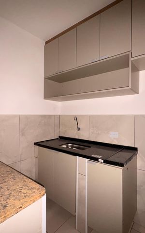 Studio para alugar com 22m², 1 quarto e sem vaga Studio para alugar com 22m², 1 quarto e sem vagaCozinha