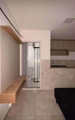 Studio para alugar com 22m², 1 quarto e sem vaga Studio para alugar com 22m², 1 quarto e sem vagaSala/ quarto