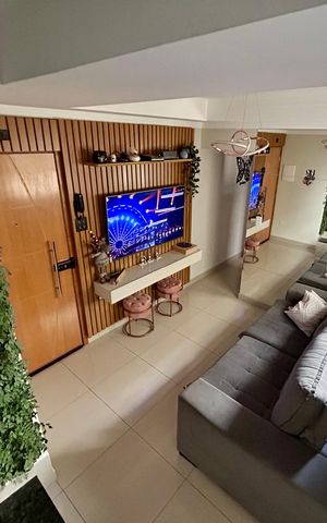 Apartamento para alugar com 96m², 2 quartos e 2 vagas Apartamento para alugar com 96m², 2 quartos e 2 vagasSala