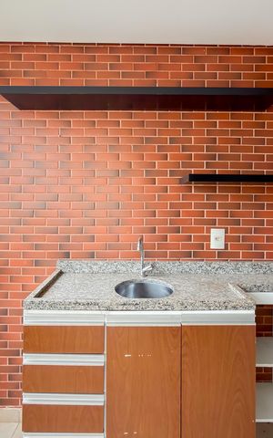 Apartamento à venda com 100m², 2 quartos e 1 vaga Apartamento à venda com 100m², 2 quartos e 1 vagaVaranda gourmet