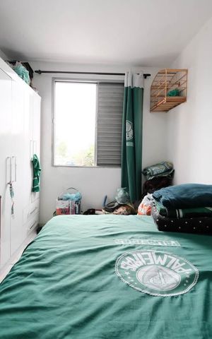 Apartamento à venda com 43m², 2 quartos e 1 vagaQuarto 2