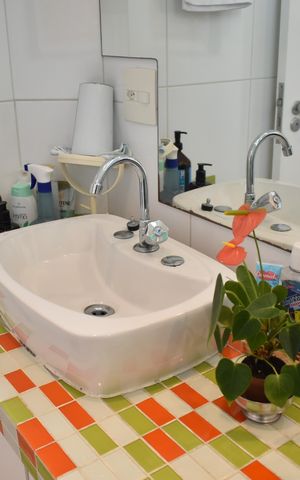 Apartamento para alugar com 145m², 3 quartos e 2 vagasBanheiro da Suíte 1
