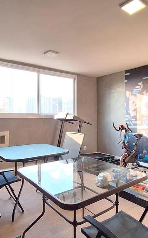 Studio à venda com 25m², 1 quarto e sem vaga Studio à venda com 25m², 1 quarto e sem vagaAcademia