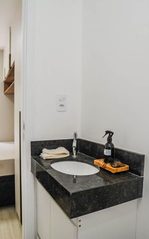 Apartamento à venda com 106m², 2 quartos e 2 vagas Apartamento à venda com 106m², 2 quartos e 2 vagasBanheiro da Suíte