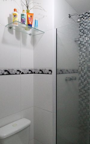 Apartamento à venda com 66m², 2 quartos e 1 vagaBanheiro social