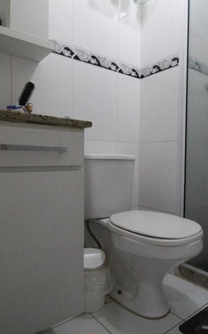 Apartamento à venda com 66m², 2 quartos e 1 vagaBanheiro social
