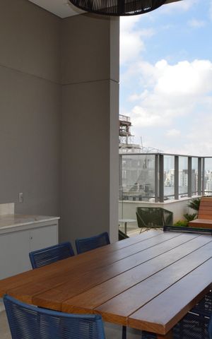Apartamento à venda com 116m², 2 quartos e 2 vagasChurrasqueira