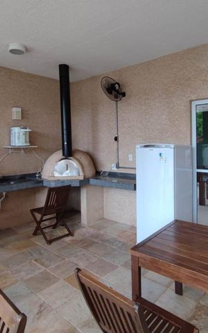 Apartamento à venda com 79m², 2 quartos e 1 vagaÁrea comum - Churrasqueira