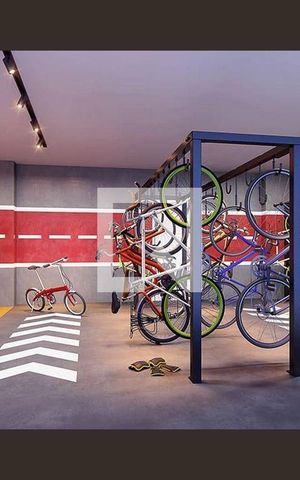 Apartamento à venda com 37m², 2 quartos e sem vaga Apartamento à venda com 37m², 2 quartos e sem vagaBicicletário