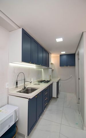Apartamento à venda com 37m², 2 quartos e sem vaga Apartamento à venda com 37m², 2 quartos e sem vagaCozinha - Armários